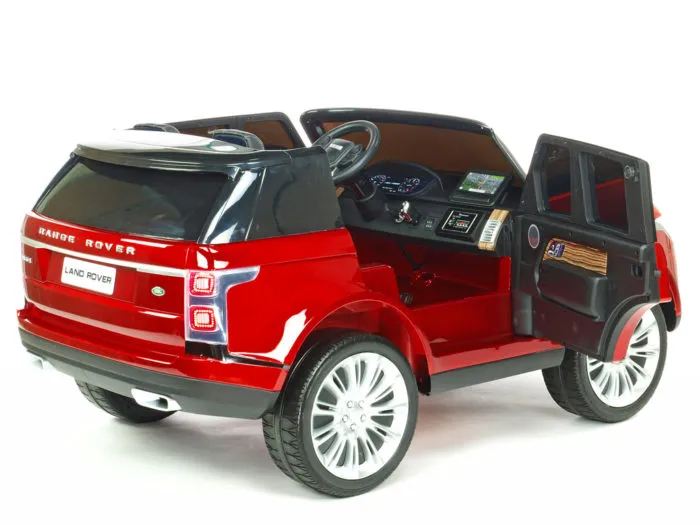 Kinderauto-Kinder-Elektroauto-Range-Rover-HSE-4x45W-2-Sitzer-weinrot-lackiert