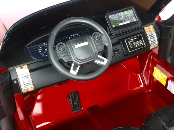 Kinderauto-Kinder-Elektroauto-Range-Rover-HSE-4x45W-2-Sitzer-weinrot-lackiert