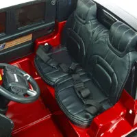 Kinderauto-Kinder-Elektroauto-Range-Rover-HSE-4x45W-2-Sitzer-weinrot-lackiert-Ledersitz