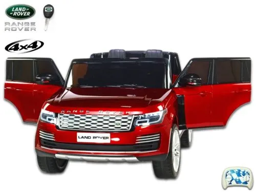 Kinderauto-Kinder-Elektroauto-Range-Rover-HSE-4x45W-2-Sitzer-weinrot-lackiert