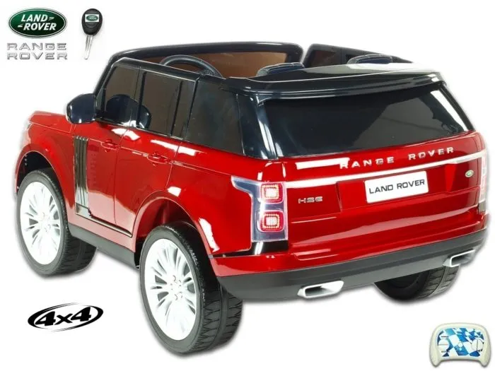 Kinderauto-Kinder-Elektroauto-Range-Rover-HSE-4x45W-2-Sitzer-weinrot-lackiert