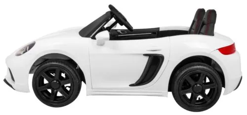 Kinderauto-Kinder-Elektroauto-High-Speed-Perfecta-15Km/h-100Kg-Tragkraft-weiß