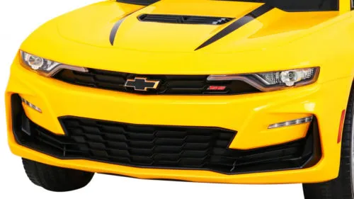 Kinderauto-Kinder-Elektroauto-Chevrolet-Camaro-2x35W-gelb