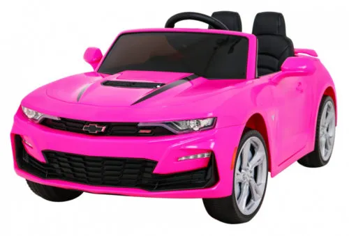 Kinderauto-Kinder-Elektroauto-Chevrolet-Camaro-2x35W-pink