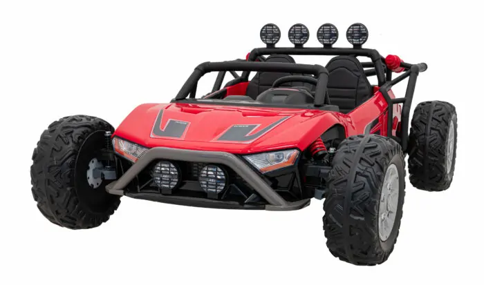 Kind Elektroauto Renn Buggy 2-Sitzer mit 24V und 400W in rot